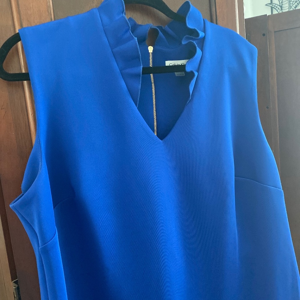 Calvin Klein blue dress